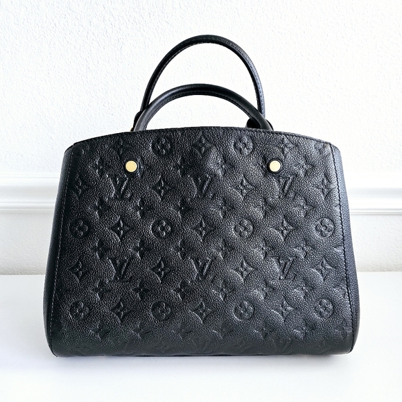 Louis Vuitton Black Empreinte Montaigne MM Two-way Bag - Picture 3 of 16